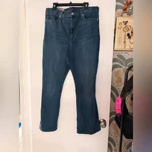 Banana Republic Women's Boot Cut Blue Jeans